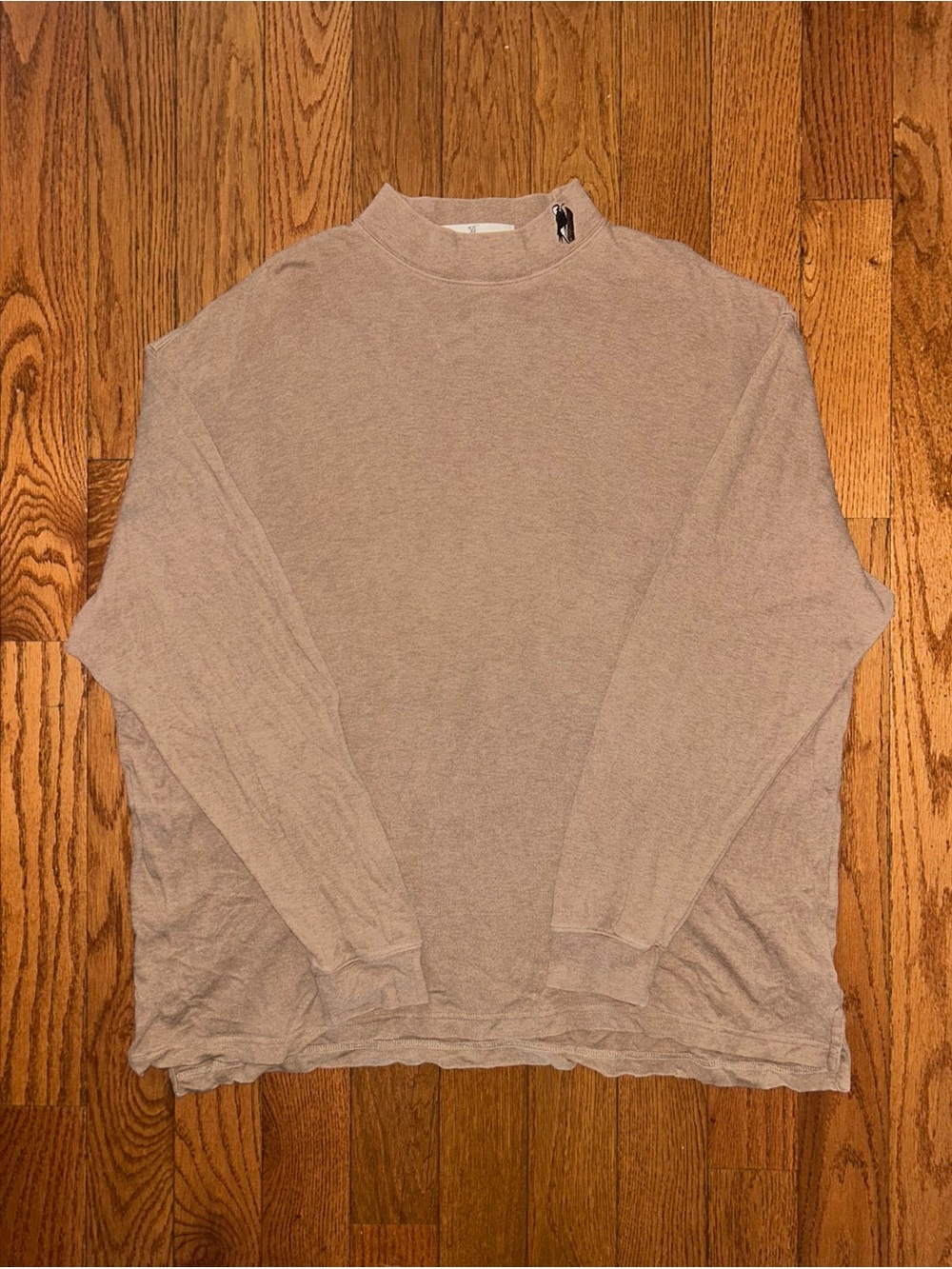 Fairway & Greene Mock Neck LS Shirt Size XL